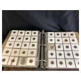 Binder of Lincoln Head Cents, Buffalo Nickels,