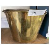 19th Cent. Brass Pail