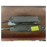 (2) Post War U.S. Camillus Knives