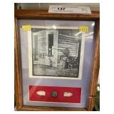 Framed Mini Balls & Button