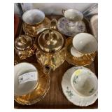 Lusterware China & Cups/ Saucers