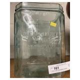 Delco- Light Glass Battery Canister