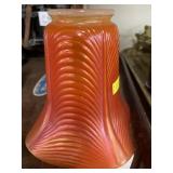 Northwood Carnival Pillar & Drape Glass Shade