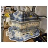 Transferware Tureen