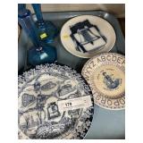 Transferware & Art Glass Candlesticks