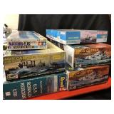 (6) Battleship Model Kits