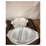 (2) Vtg. Pcs of Pyrex