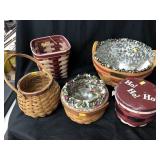 (5) Longaberger Baskets
