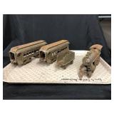 Early Cast Metal Train