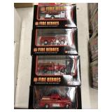 (4) Corgi Fire Heroes Toys