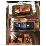 Diecast Truck Banks & Fire Engine