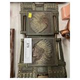 Indian Form Cast Metal Adjustable Book Rack