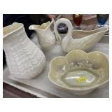4 Pc. Belleek Chinaware