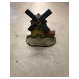 Early Cast Metal Windmill Doorstop