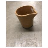 Advertising Stoneware Pitcher