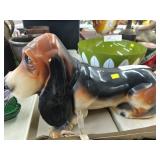 Plastic Dog Form Still Bank