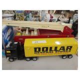 Tonka Fire Truck & Ertl Delivery Truck