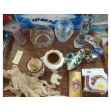 Decorative Glass, Porcelain Table Lighter, Gloves,