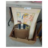 Watercolor, Mirror, Framed Goods