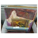 Box- Framed Prints, Oil on Canvas, etc.