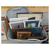 Tote- Large Frames, Artwork, etc.