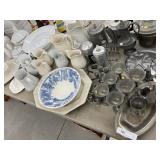 Assorted Armetale, Ironstone, etc.