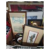 Framed Goods & Barometer
