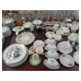 Glassware, Chinaware, Serving Dishes, etc.