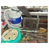 Cast Iron Register Grates, Ext. Cord, Tools, etc.