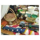Flag, Movie Projector, Decorative Items, etc.