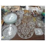 Table Lights, Glassware, Chinaware, Doll,