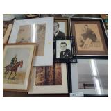 Framed Pencil Sketches & Photos