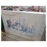 Dept 56 Animated Skating Pond & (2)