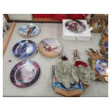 Native American Collector Plates, Decor,
