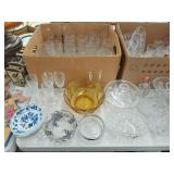 Decorative Chinaware, Stemware, Serving Dishes