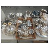Assorted Silver Plated Serving Items