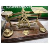 Brass Countertop Scale