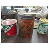 Oil Can, Advertising Tins, Military Hat