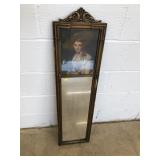 Vtg. Rectangular Mirror