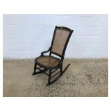 Cane Seat Rocking Chair