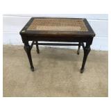 Wicker Vanity Bench