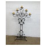 Wrought Iron Candle Stand
