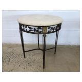 Modern Circular Marble Top Table