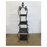 Modern Iron 4-Tier Stand