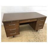 Double Pedestal Office Desk