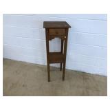 Softwood Contemporary 1-Drawer Stand