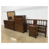 Cherry 4 Pc. Bedroom Set