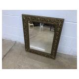 Contemporary Plastic Frame Mirror