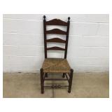 Rush Seat Ladderback Chair