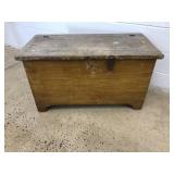 Primitive Grain Painted Blanket Chest